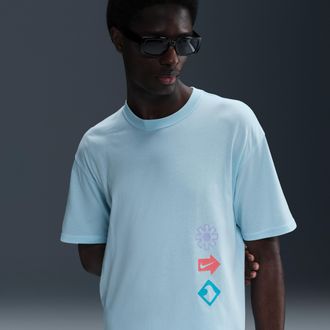 Nike Mens Nike Sportswear T-Shirt in Blue | HJ0762-474