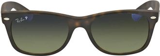 Ray-Ban New Wayfarer Classic Polarized Blue /Green Gradrient Unisex Sunglasses RB2132 894/76 52