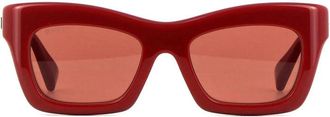 Gucci GG1773SA001 Full Rim Acetate Sunglasses - Red