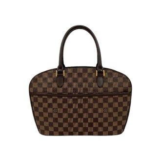 Louis Vuitton Tweedehands Canvas handtassen - Dames - Pre-owned - Bruin - Maat: ONE Size