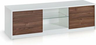 Les Tendances Porta TV MAINZ bianco/noce