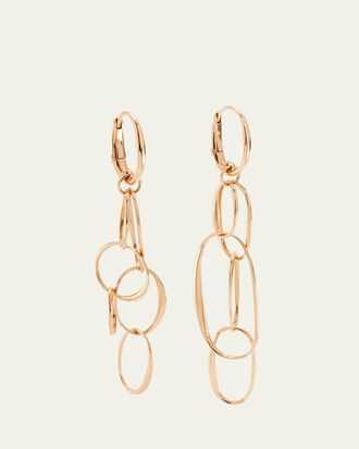 POMELLATO 18k Rose Gold Oval-Link Earrings