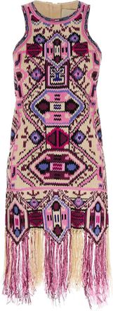 Isabel Marant Geborduurd Katoenen Yasmine Jurk