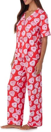 Room Service PJs Print Pajamas in Red at Nordstrom, Size Medium