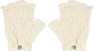 Valentino Knit Fingerless Gloves