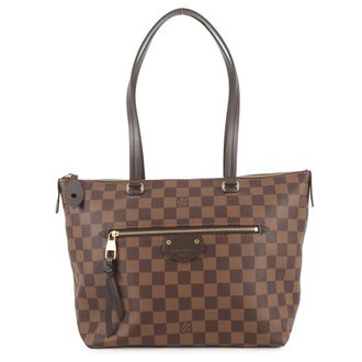 Louis Vuitton Bordeaux Damier Canvas Shoulder Bag Tote Bag (Pre-Owned)