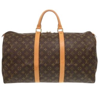 Louis Vuitton Vintage, unisex, Bruin, ONE Size, Pre-owned Vintage Weekendtas