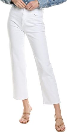 Hudson Rosalie White High-Rise Wide Leg Jean