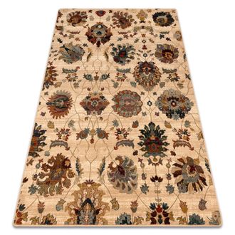 RugsX Rugsx - Alfombra De Lana Superior Latica Color Crema Beige 200x200 Cm