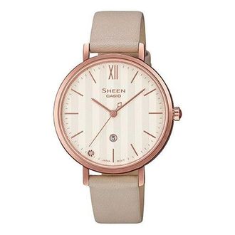 Casio SHEEN Waterproof Quartz Sapphire Crystal Pink Analog SHE-4539CGL-7AUPR