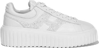Hogan H-Stripes Leather Sneakers