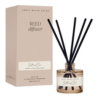 Sweet Water Decor Tinted Glass Reed Diffuser - Spa Scents in Salt & Sea at Nordstrom