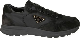 Prada Schoenen, Heren, Zwart, 42 1/2 EU, Nylon, Prax 2.0 Sneaker