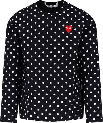 Comme Des Gar&ccedil;ons Felpa A Pois