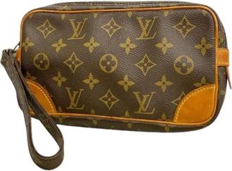 Louis Vuitton Pre-owned Clutch bag - Dames - Vintage Clutch - Bruin - ONE Size - Vintage