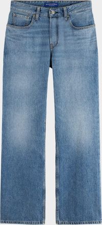 Scotch & Soda The Beat 70s Mid-Rise Straight-Leg Jeans