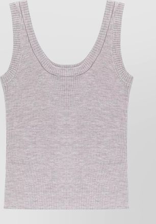 Brunello Cucinelli tank top cashmere wool monili detail