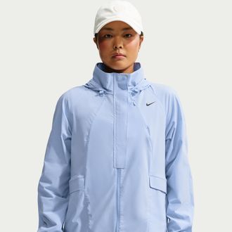 Nike Womens Series Repel Golf Jacket in Blue | IV5077-468