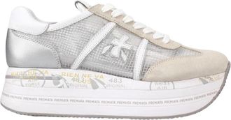 Premiata Sneaker Beth - Dames - Sneakers - Grijs - 39 EU - Schoenen