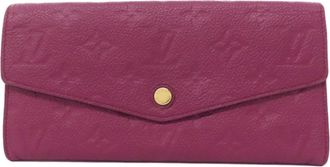 Louis Vuitton Aurore Monogram Empreinte Long Wallet (Bi-Fold) (Pre-Owned)