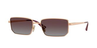 Vogue Eyewear VO4352S Polarized 515262 Womens Sunglasses Gold Size 56