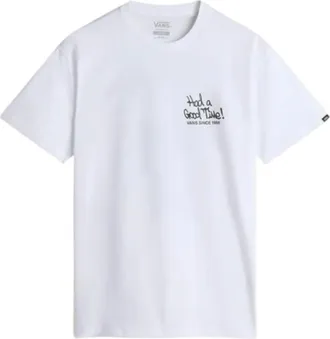 Vans T-Shirts, male, White, Size: XL Graphic T-Shirt