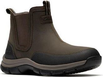 Clarks Walpath Waterproof Chelsea Boot in Taupe at Nordstrom Rack, Size 10.5