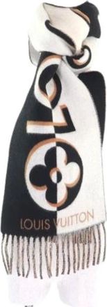Louis Vuitton Pre-owned Scarves, female, Black, Size: ONE SIZE Pre-owned Cashmere Scarf