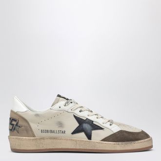 Golden Goose Sneakers Ball Star crema/bianco/marmo/blu
