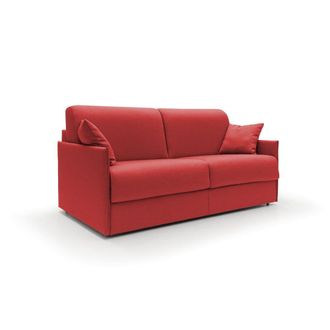 Divani.Store Sof&aacute; cama convertible en tela impermeable 169 cm rojo