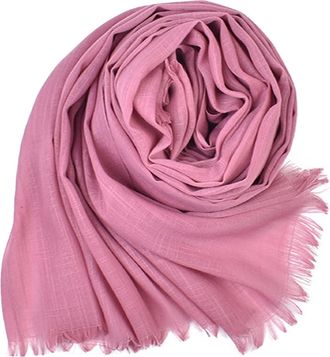 Generic Women Girls Soft Tulle Tassel Scarf Shawls And For Formal Evening Party Dress Bride Bridesmaid Shawl For Wedding Solid Color Long Scarf Regency Dresse