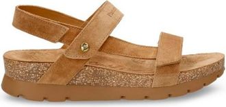 Panama Jack Selma Velour Sandalen f&uuml;r Damen | braun