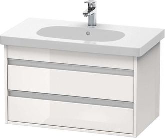Duravit Ketho Neceser De Pared 6647, 2 Cajones, 800mm, Para - Duravit
