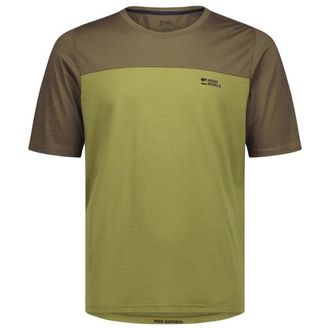 Mons Royale Diversion Merino Bike Jersey S/S Velotrikot f&uuml;r Herren | oliv