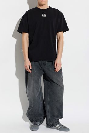 44 Label Group T-shirt With Logo, Mens, Black