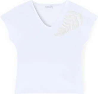 Motivi Mujer, Camisetas, Blanco, Talla: S
