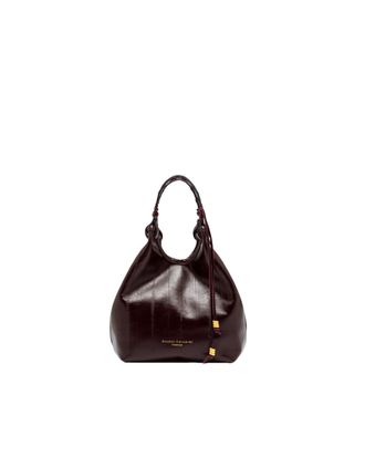 Gianni Chiarini Antique Ruby Dua Leather Crossbody Bag