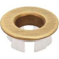 OEM Anillo De Rebosadero Redondo De Lat&oacute;n Para Fregadero, Pieza De Repuesto Para Lavabos De Cocina Y Ba&ntilde;o, Disponible En 4 Colores (bronce) - Crezuo