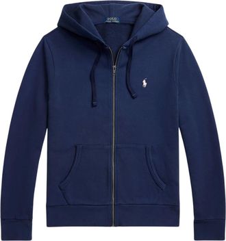 Ralph Lauren Hoodies & sweatvesten, Heren, Blauw, L, Katoen, Loopback Fleece Sweatshirt