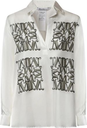 Max Mara Shirts - Dames - Blouses - Veelkleurig - 3XS - Overhemden