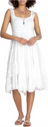 Johnny Was Siren Dress In White