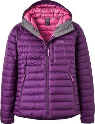 RAB Microlight Alpine Down Jacket - Womens in Mulberry at Nordstrom, Size X-Small