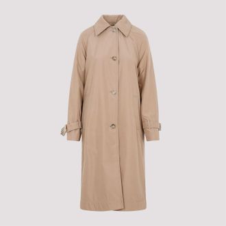 Akris Akris Womens Wool Flannel Coat - Tan - Size EU 36 (Womens)