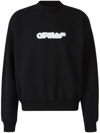 Off-white Spray Arrow Cotton Sweatshirt