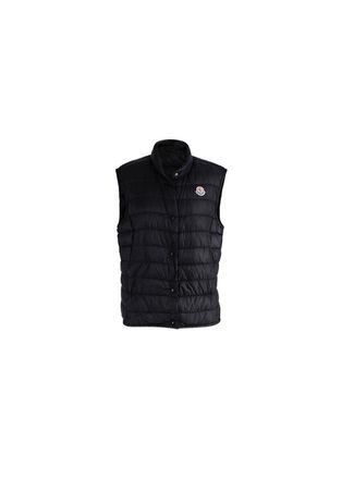 Moncler Black Liane Down Gilet Size XL