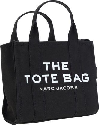 Marc Jacobs Cotton Canvas Tote Bag - Black