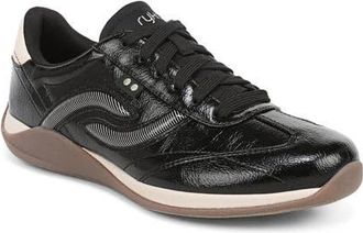 Ryk&auml; Era Sneaker in Black Crinkle at Nordstrom, Size 6.5