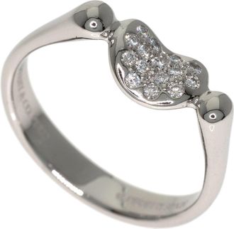 Tiffany & Co. Bean Platinum 950 Band Ring (Pre-Owned)