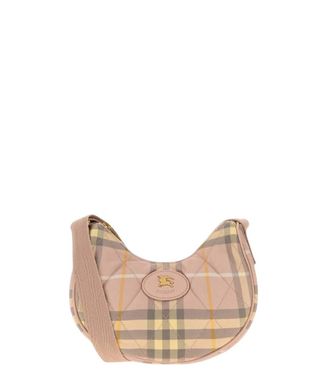 Burberry Beige Check Mini Crossbody Bag