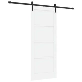 vidaXL Puerta Corredera Orkdal Blanco 83 X 202 Cm Vidaxl